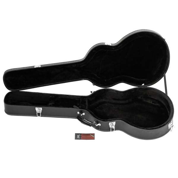 PU Leather Hard Case for Semi-Hollow & Hollowbody Electric Guitar M785008