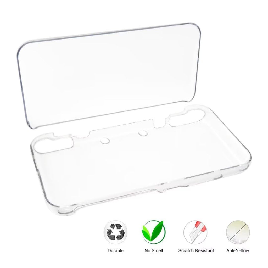 Clear Crystal Protective Hard Shell Case Cover for New Nintendo 2DS XL I996758