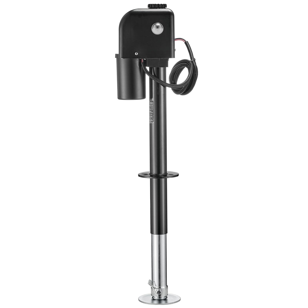 Electric Trailer Jack 7500 lbs Capacity 12V DC Black Y1971