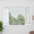 Aluminum Mesh Screen 39.4x196.9 in Silver Q62455