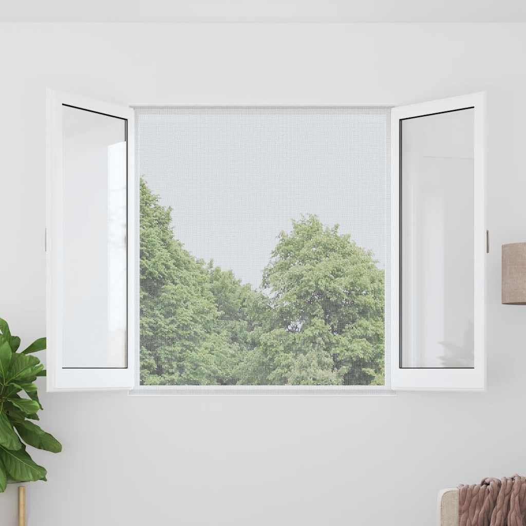 Aluminum Mesh Screen 39.4x196.9 in Silver Q62455