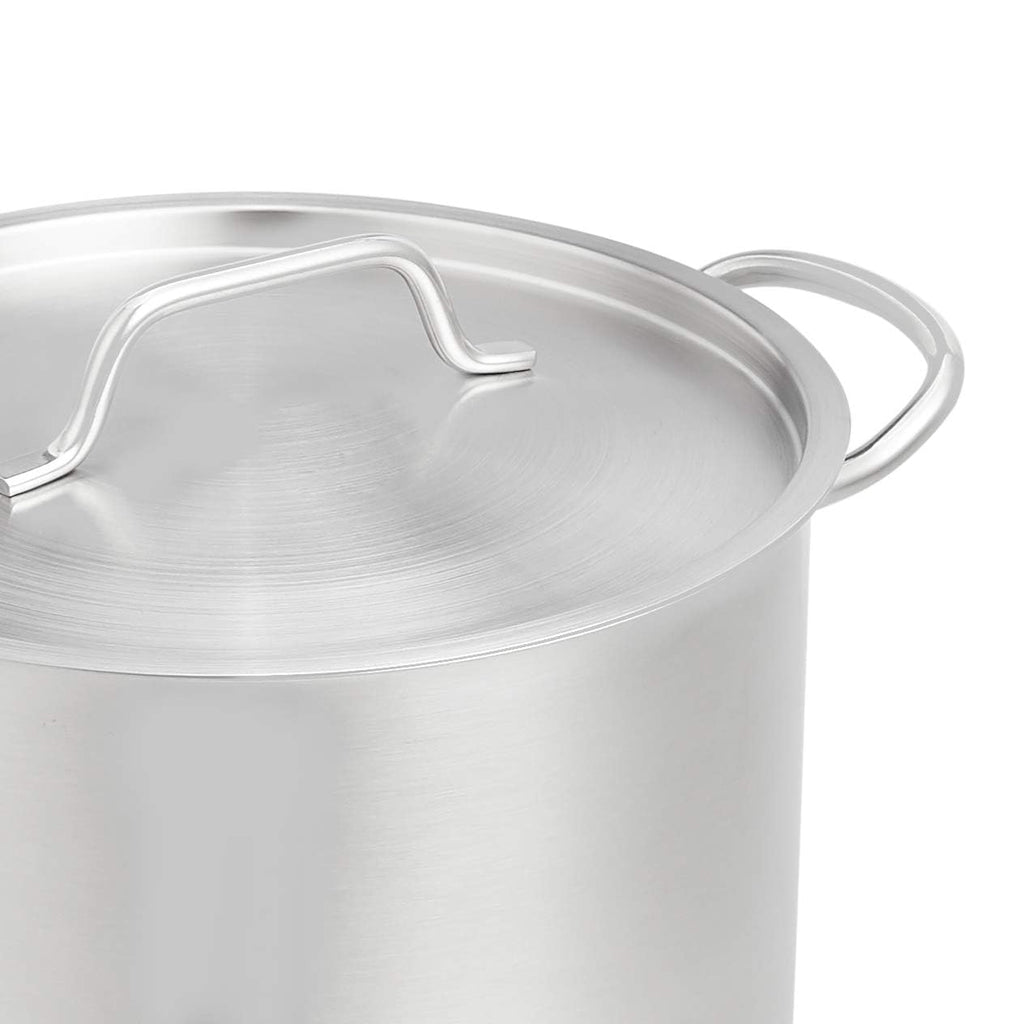 12 Quarts Stainless Steel Stock Pot with Cover K530