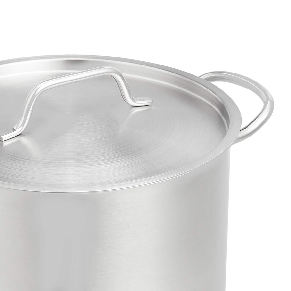 12 Quarts Stainless Steel Stock Pot with Cover K530