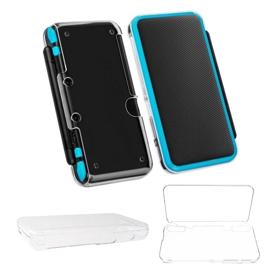 Clear Crystal Protective Hard Shell Case Cover for New Nintendo 2DS XL I996758
