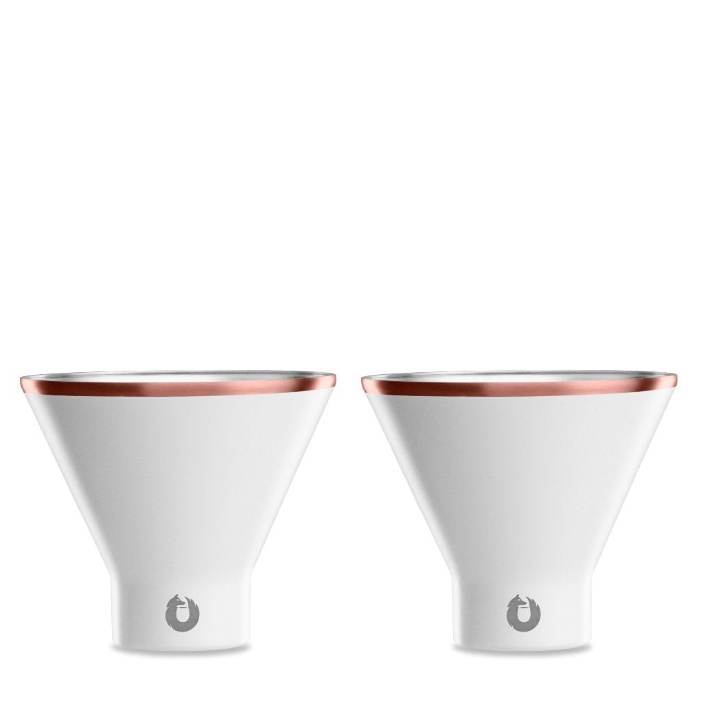 Vacuum Insulated Stainless Steel Martini Glass Set of 2, 8 oz K64712