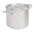 12 Quarts Stainless Steel Stock Pot with Cover K530