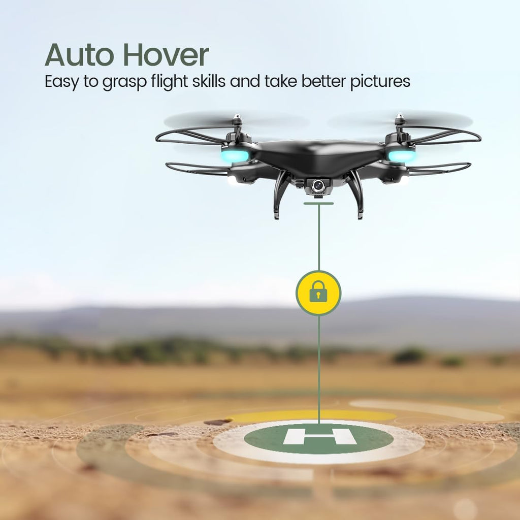 FPV RC Drone with 1080P HD Camera 2 Batteries C72448