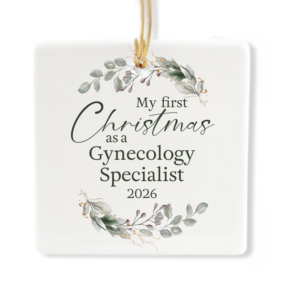 Ceramic 3-inch Square Ornament P8726