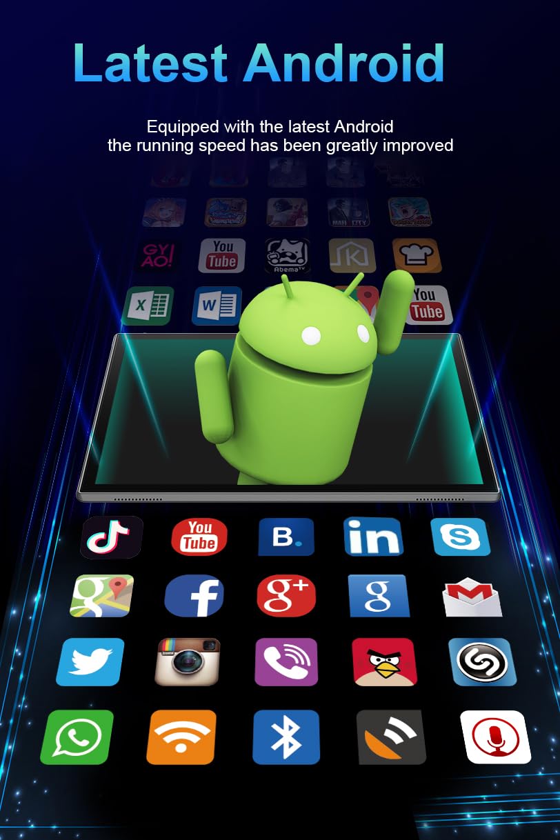 10 inch Android Tablet 8GB RAM 32GB ROM Gray N328