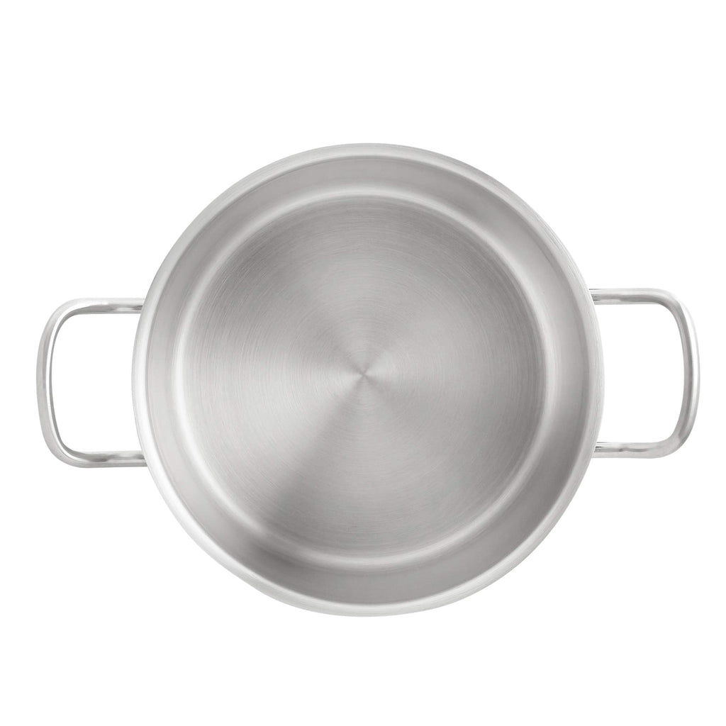 12 Quarts Stainless Steel Stock Pot with Cover K530