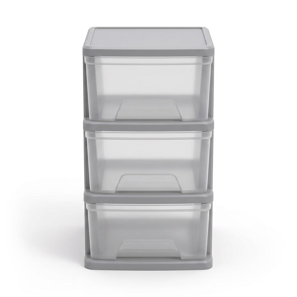 3 Drawer Plastic Storage Cart G425067