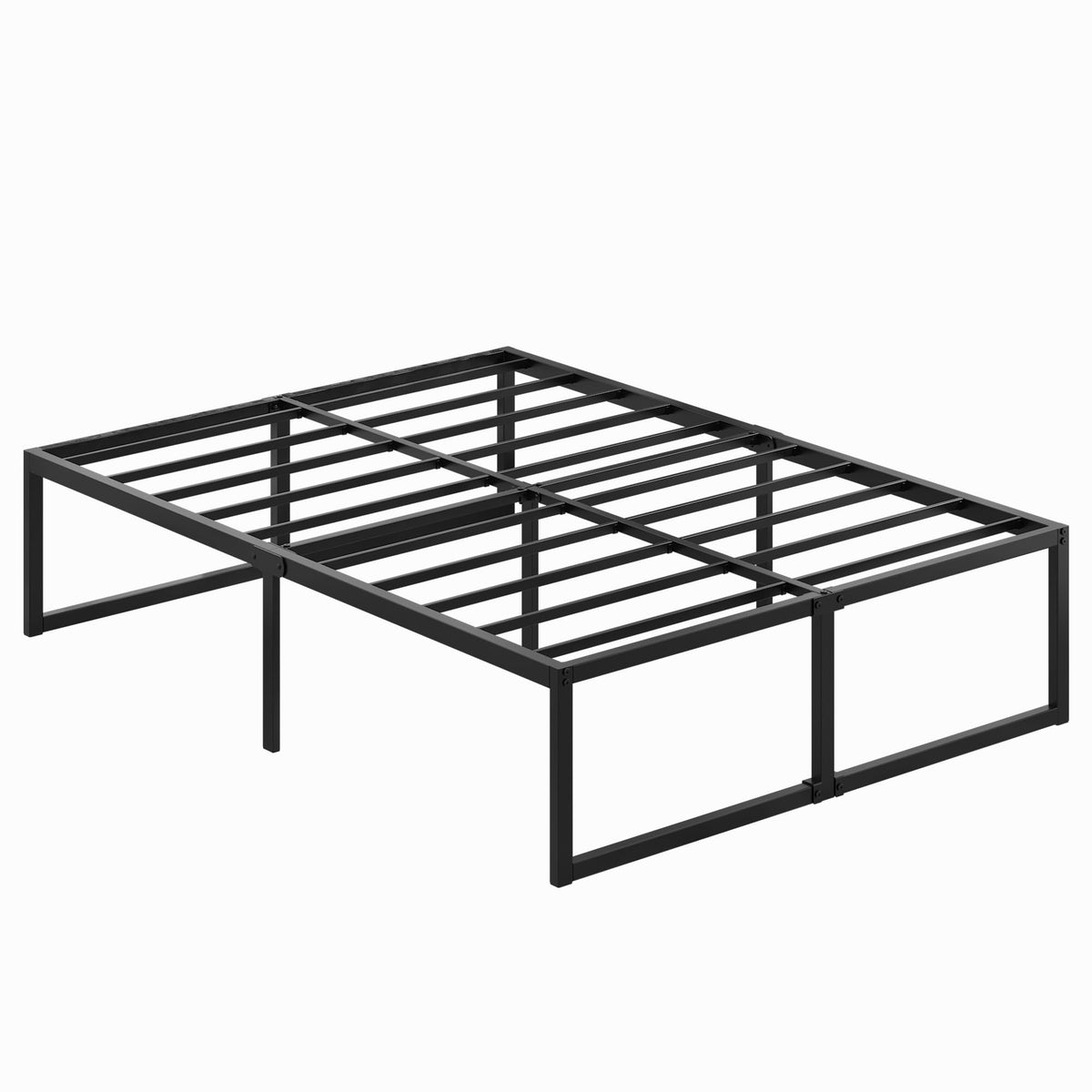 Queen Bed Frame 18 Inch with Steel Slat Support M1117