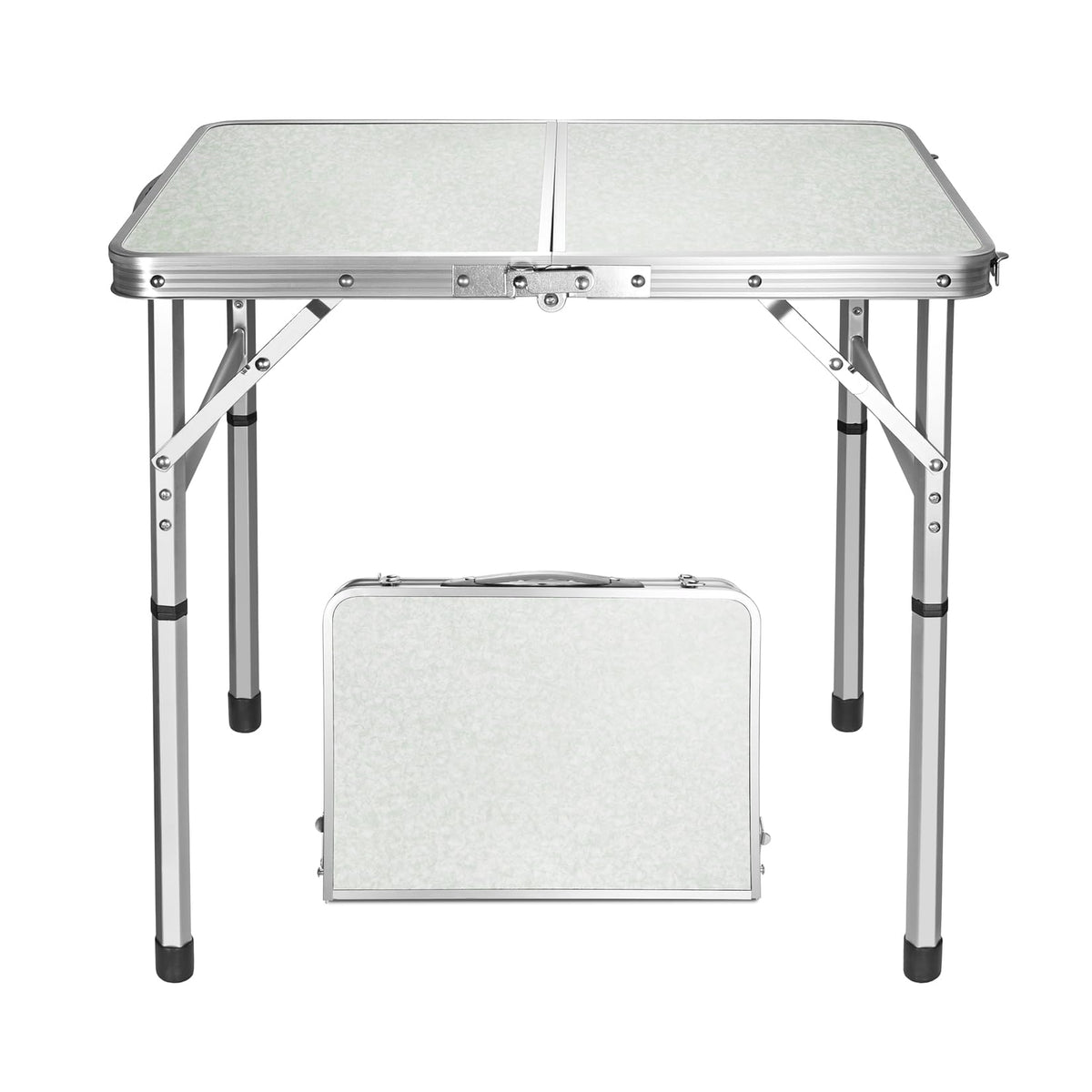 Folding Camping Table with Adjustable Legs M97375