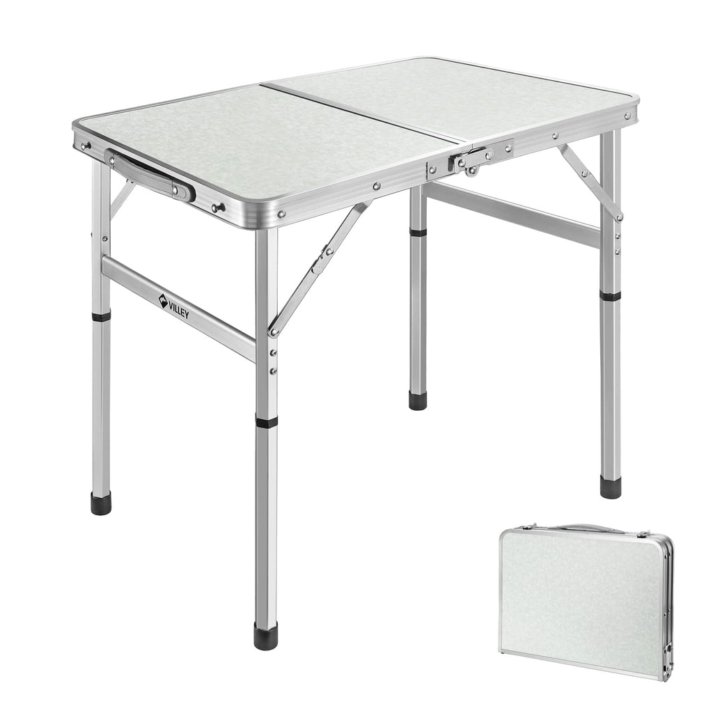 Folding Camping Table with Adjustable Legs M97375