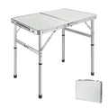 Folding Camping Table with Adjustable Legs M97375