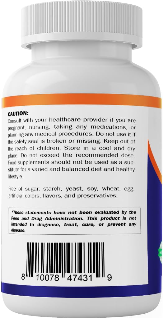 MSM 2000 mg with Vitamin C 180 Veg Capsules 2 Pack O10383