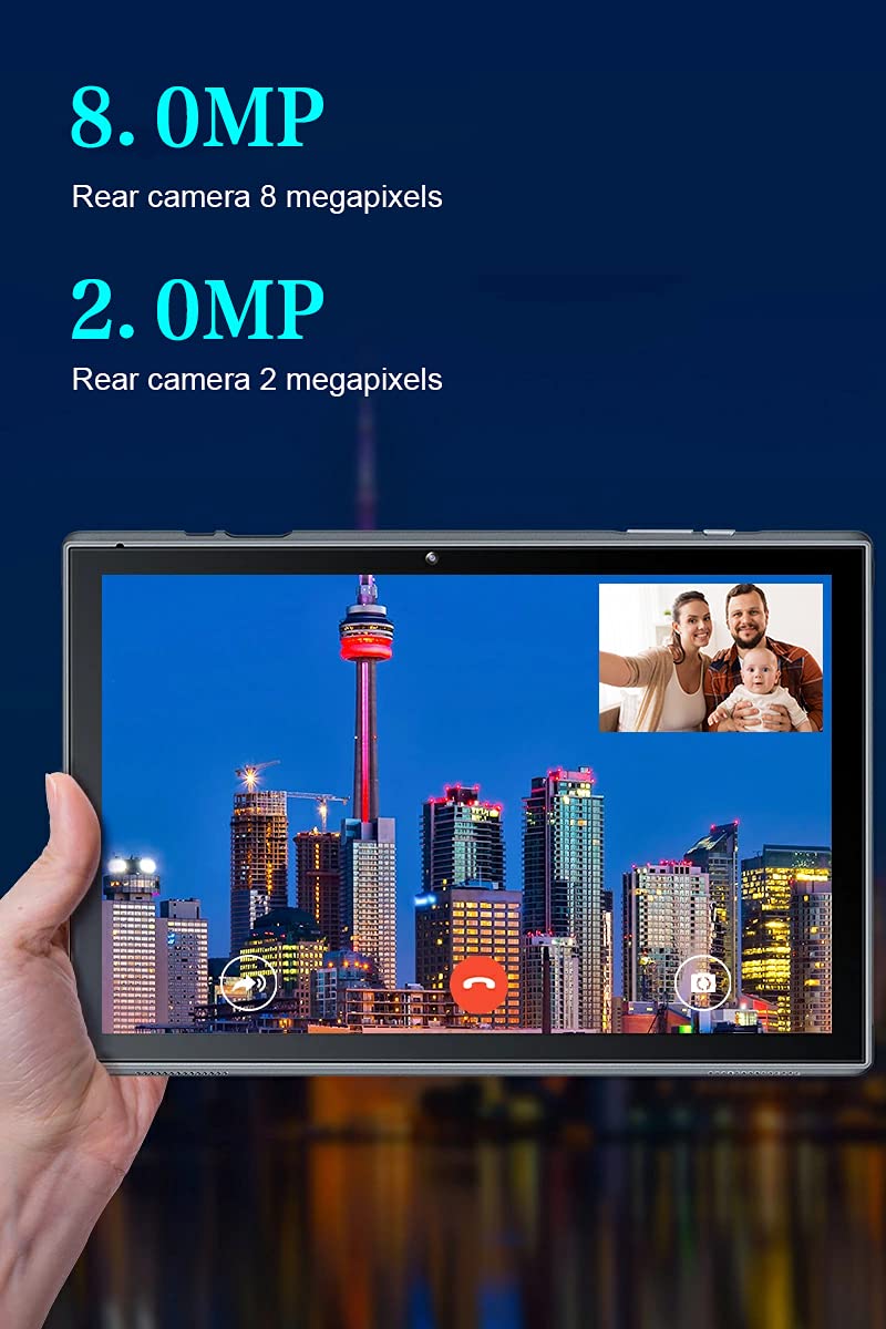 10 inch Android Tablet 8GB RAM 32GB ROM Gray N328