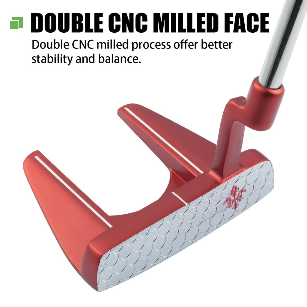Men's Golf Putter with Head Cover X74641