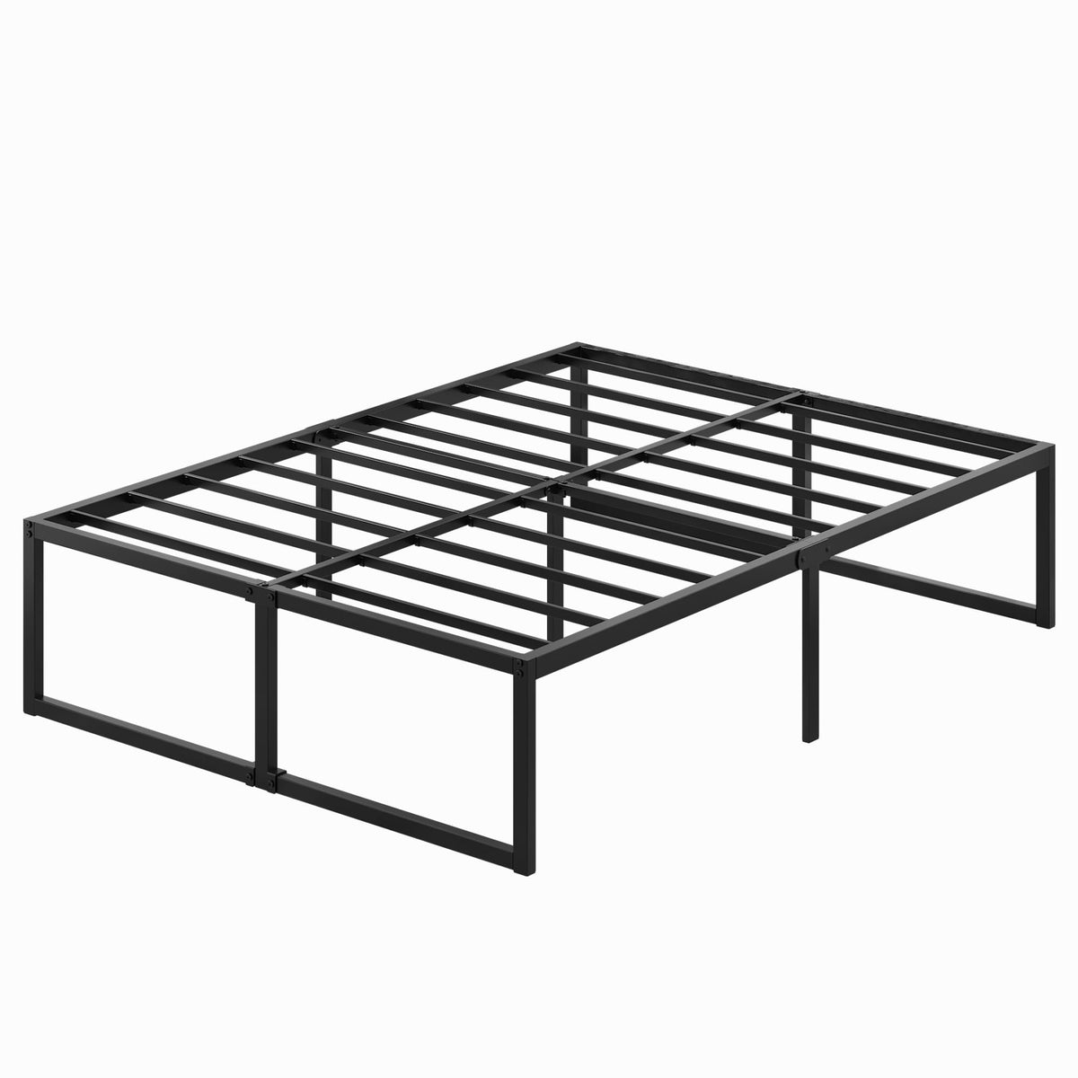 Queen Bed Frame 18 Inch with Steel Slat Support M1117