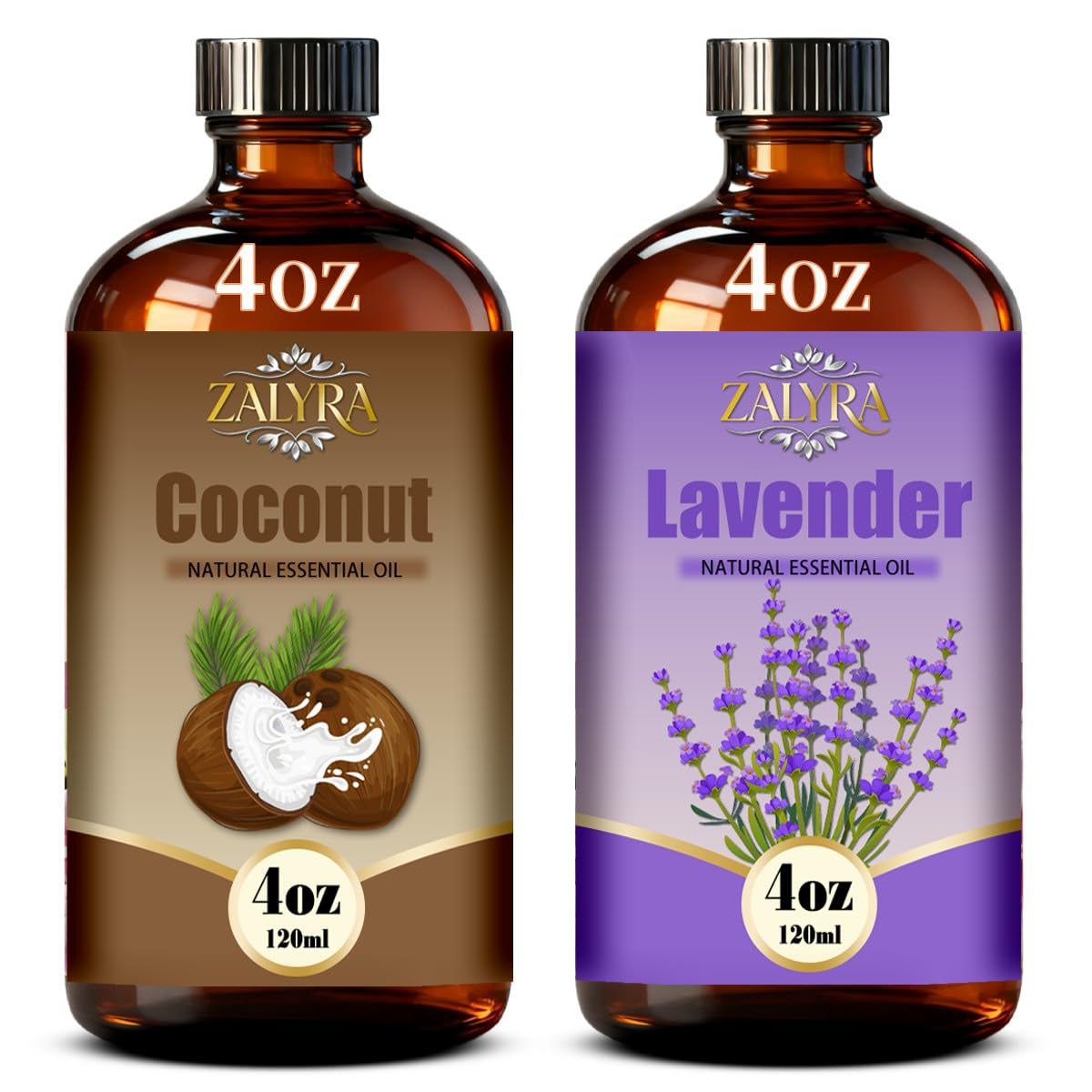 Coconut & Lavender Essential Oil 4 Fl Oz + 0.33 Fl Oz M1053