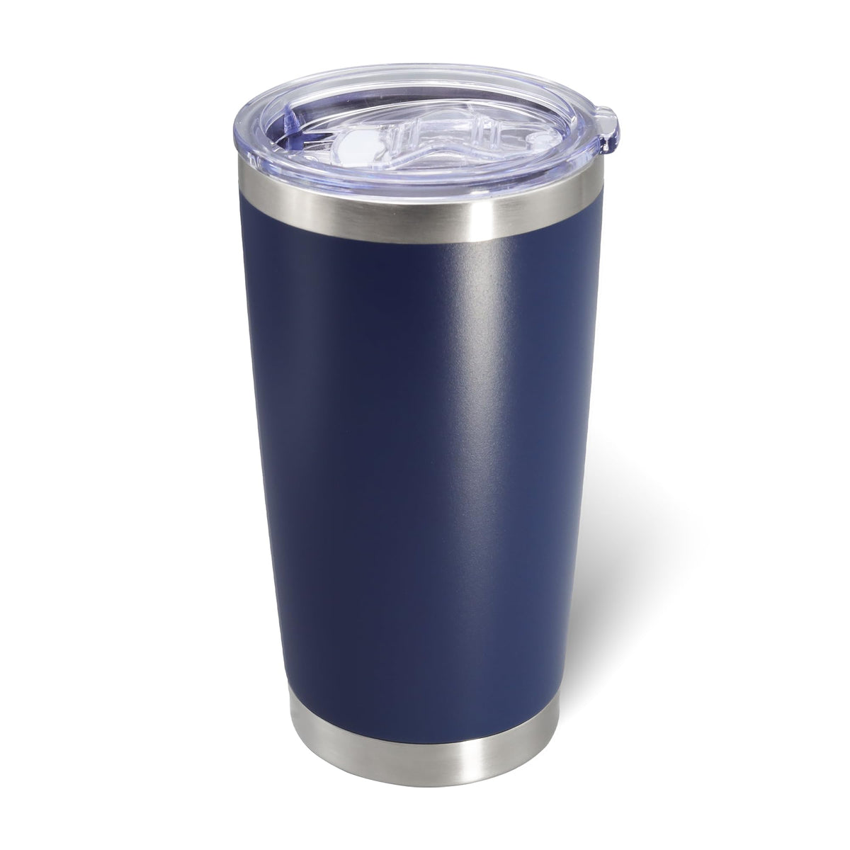 20oz Insulated Stainless Steel Tumbler with Lid Navy Q61625