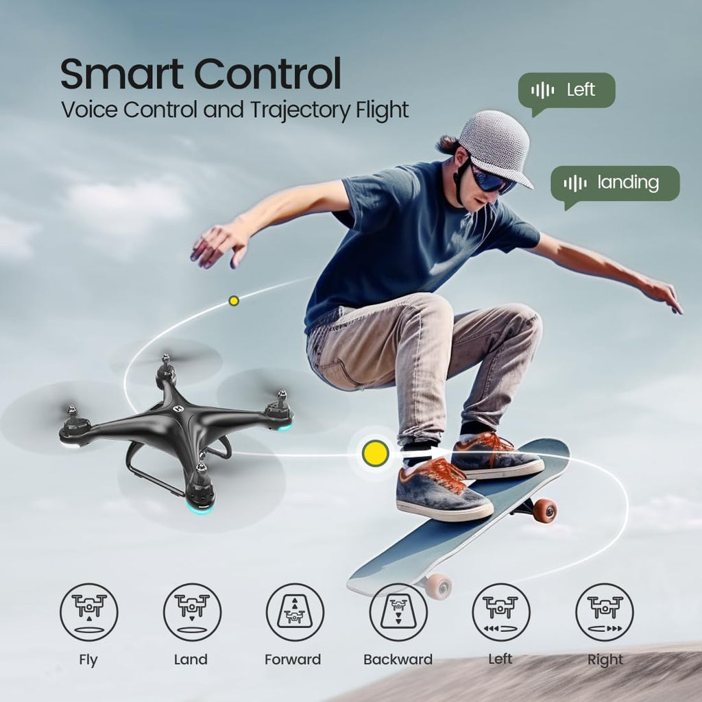 FPV RC Drone with 1080P HD Camera 2 Batteries C72448
