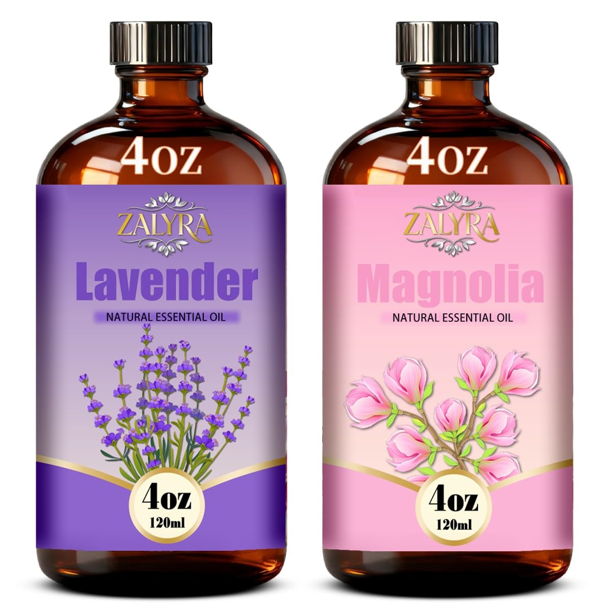 Lavender&Magnolia Essential Oil 4 Fl Oz+0.33 Fl Oz U935329