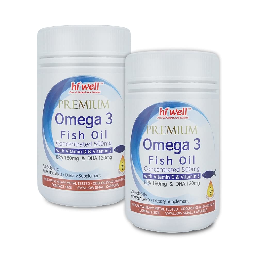 Omega 3 Fish Oil 500mg Softgels U41983