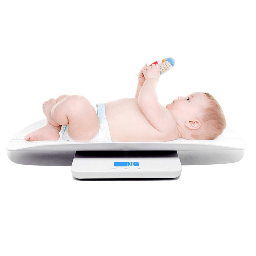 Digital Pet Scale with 3 Weighing Modes, Max 220 lbs, White M70124