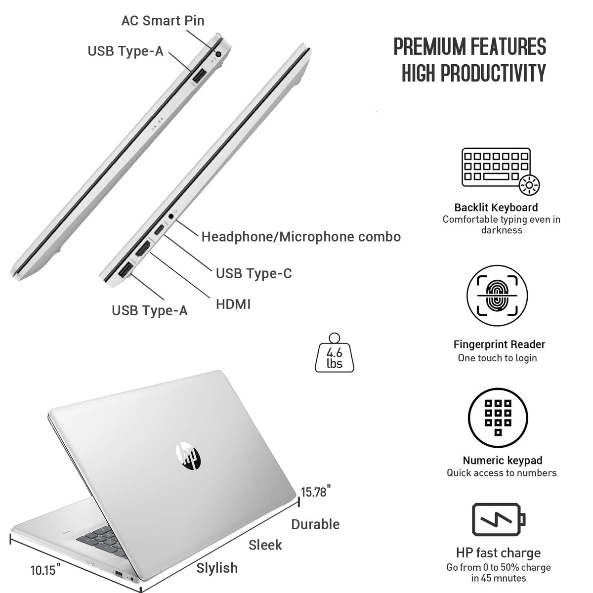 17.3 Inch Touchscreen Intel Core i7 Laptop S512337