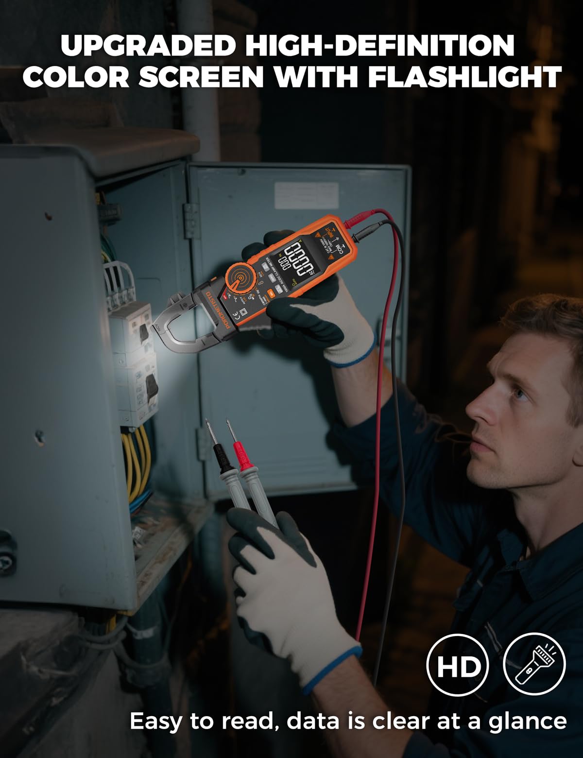Clamp Meter 6000 Counts 1000A S665