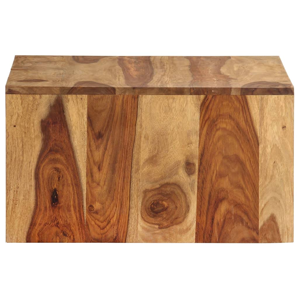 2 Pcs Solid Sheesham Wood Nesting Tables D5031