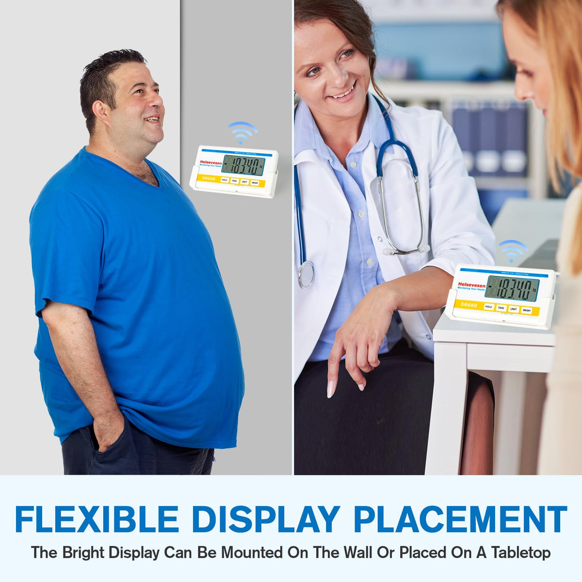 Medical Bariatric Scale 660 lb/300 kg F77230