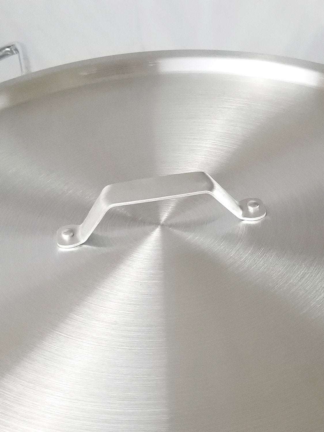 50 and 60 Qt Heavy Gauge Aluminum Stock Pot Set with Lid L881