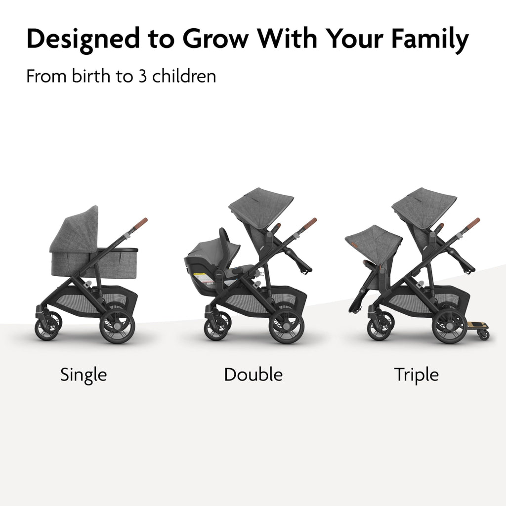Convertible Single-to-Double Stroller F65967