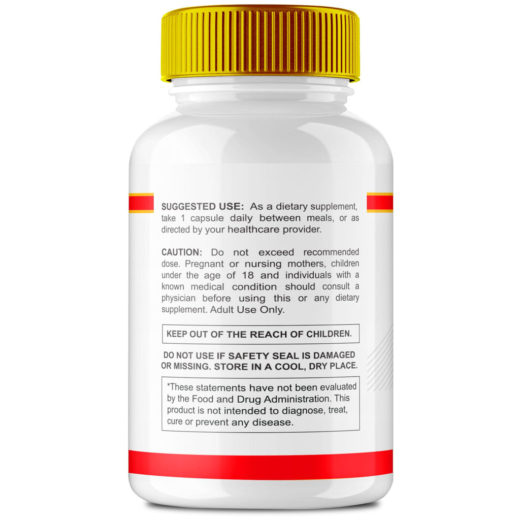 60 Capsules Supplement Pills F4554