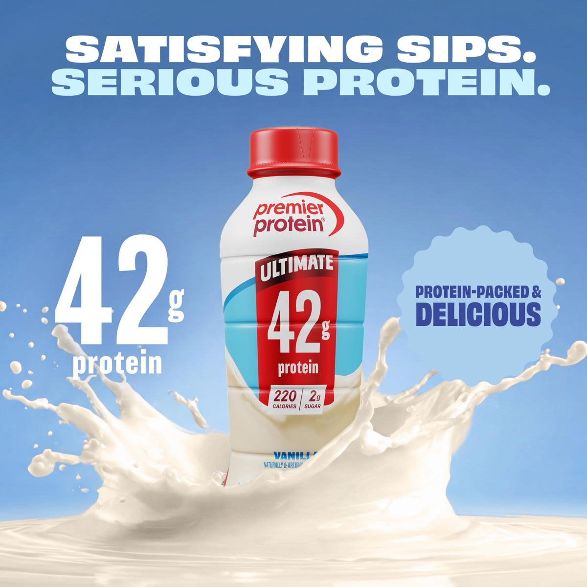Vanilla 42g High Protein Shake 12 Pack Y923036