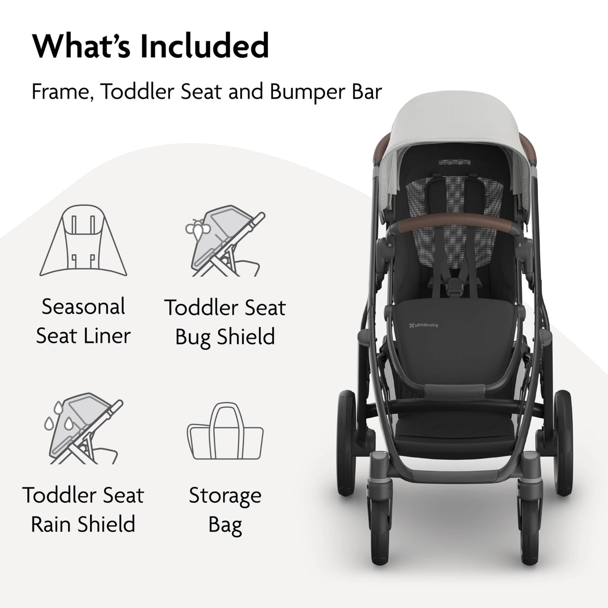 Convertible Single-to-Double Stroller F65967