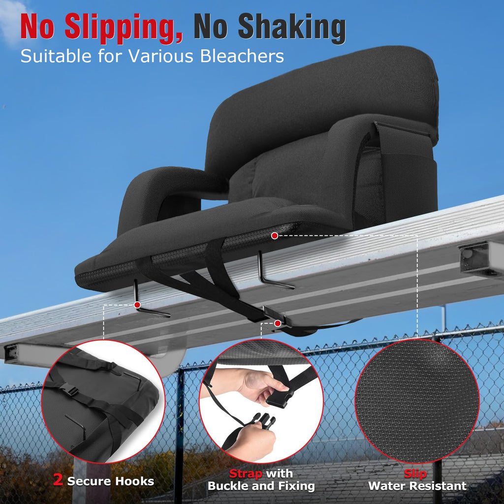 Stadium Seats with Back Support 2 Pack Z216