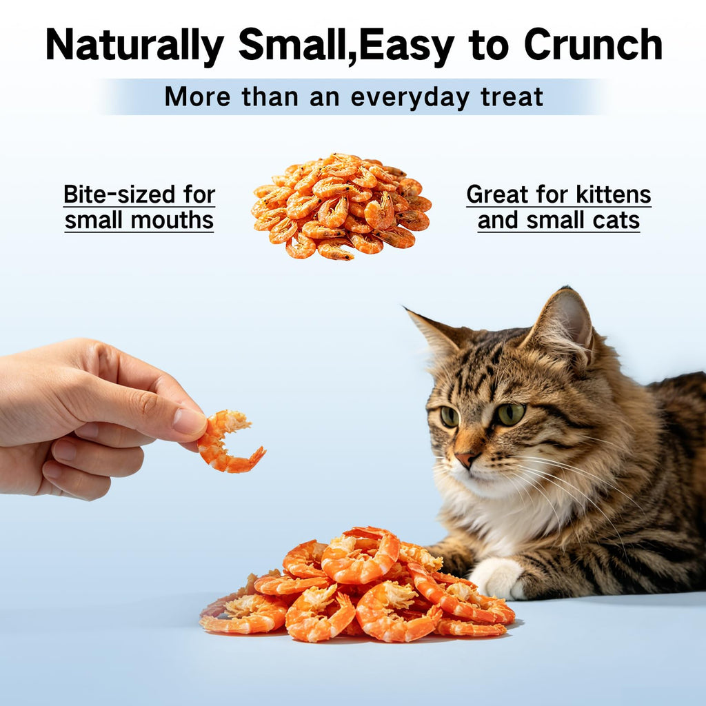 Freeze Dried Antarctic Krill Treats for Dogs & Cats, Omega-3, 4 oz P35363