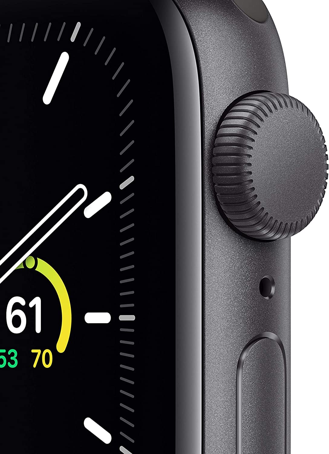 Space Gray Aluminum Case with Black Sport Band A2043