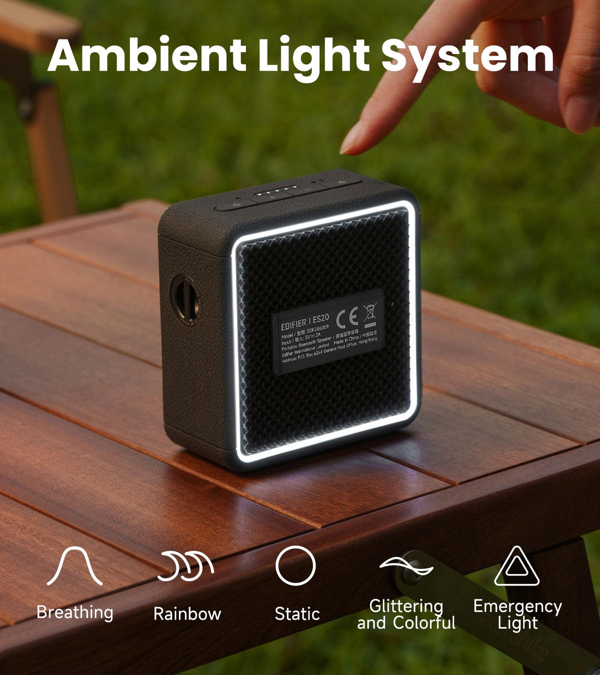 Portable Bluetooth Speaker IP67 Black X89376