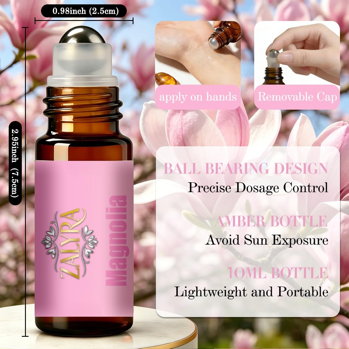Lavender&Magnolia Essential Oil 4 Fl Oz+0.33 Fl Oz U935329