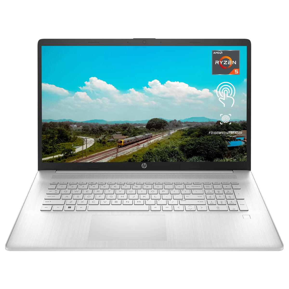17.3'' Touchscreen Laptop AMD Ryzen 5 16GB RAM 512GB SSD 1TB HDD Silver N141693
