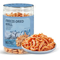 Freeze Dried Antarctic Krill Treats for Dogs & Cats, Omega-3, 4 oz P35363