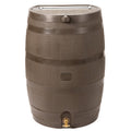 50-Gallon Flat Back Rain Barrel with Brass Spigot B311039