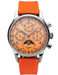 40mm Mechanical Chronograph Mens Wrist Watch U932