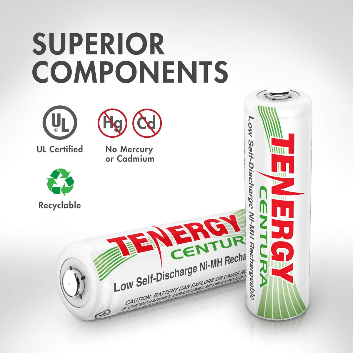 Rechargeable Battery Combo, 12 AA, 8 AAA and 4 9V Set R45119
