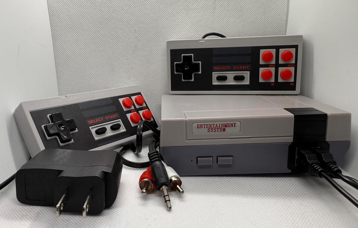 Mini Video Game Console with 620 Classic Games and Dual Controllers T388