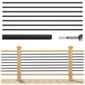 7 Pack 4.7 FT x 19/32 inch Aluminum Balusters U317735